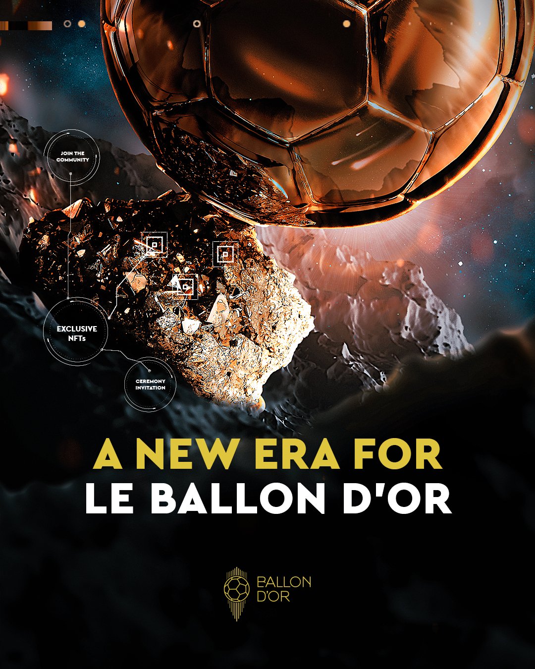 Ballon d'Or 2022 : NFT prend place dans les trophées 