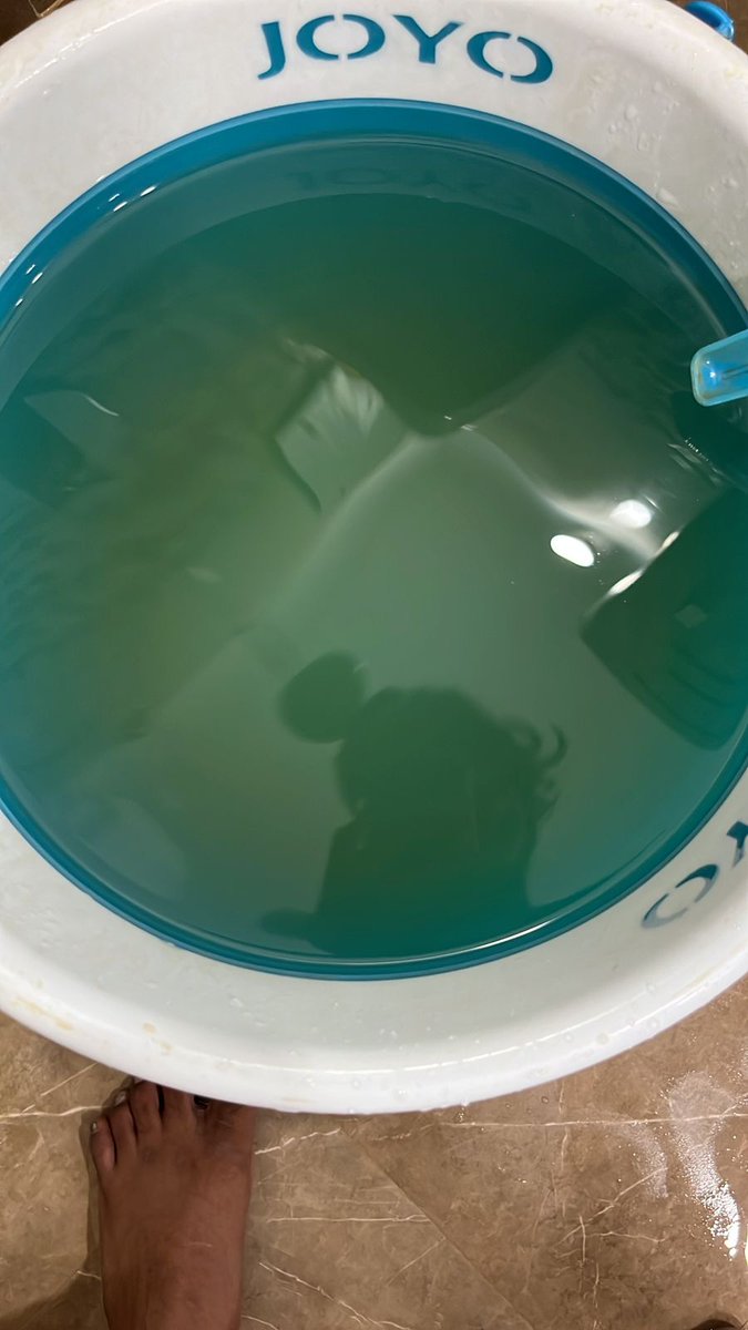 kvssubrahmanyam's tweet photo. This is not copper sulphate solution. This is water coming from apartment taps in Shilpa village. Second photo is the horrible roads. Kindly come to our rescue @Collector_SRD sir. @cdmatelangana @TelanganaCMO @SmitaSabharwal @KTRoffice https://t.co/FtA57cvBRr