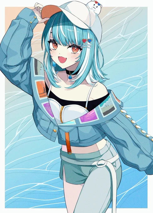 ぶいすぽっ!/白波らむね#らむねはいか画 