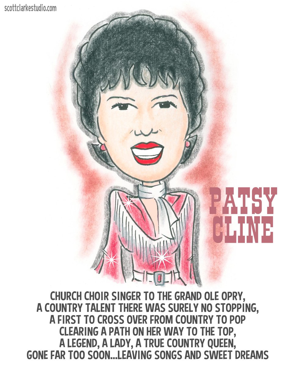 _scottclarke's tweet photo. In remembrance Patsy Cline-toon
#patsycline #sweetdreams #walkinaftermidnight #crazy #ifalltopieces https://t.co/FG7NMsusbT