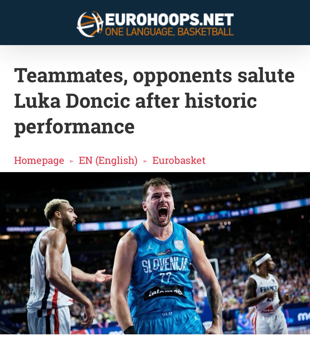This post about <a href="/luka7doncic/">Luka Doncic</a> really didn’t age well #Eurobasket2022