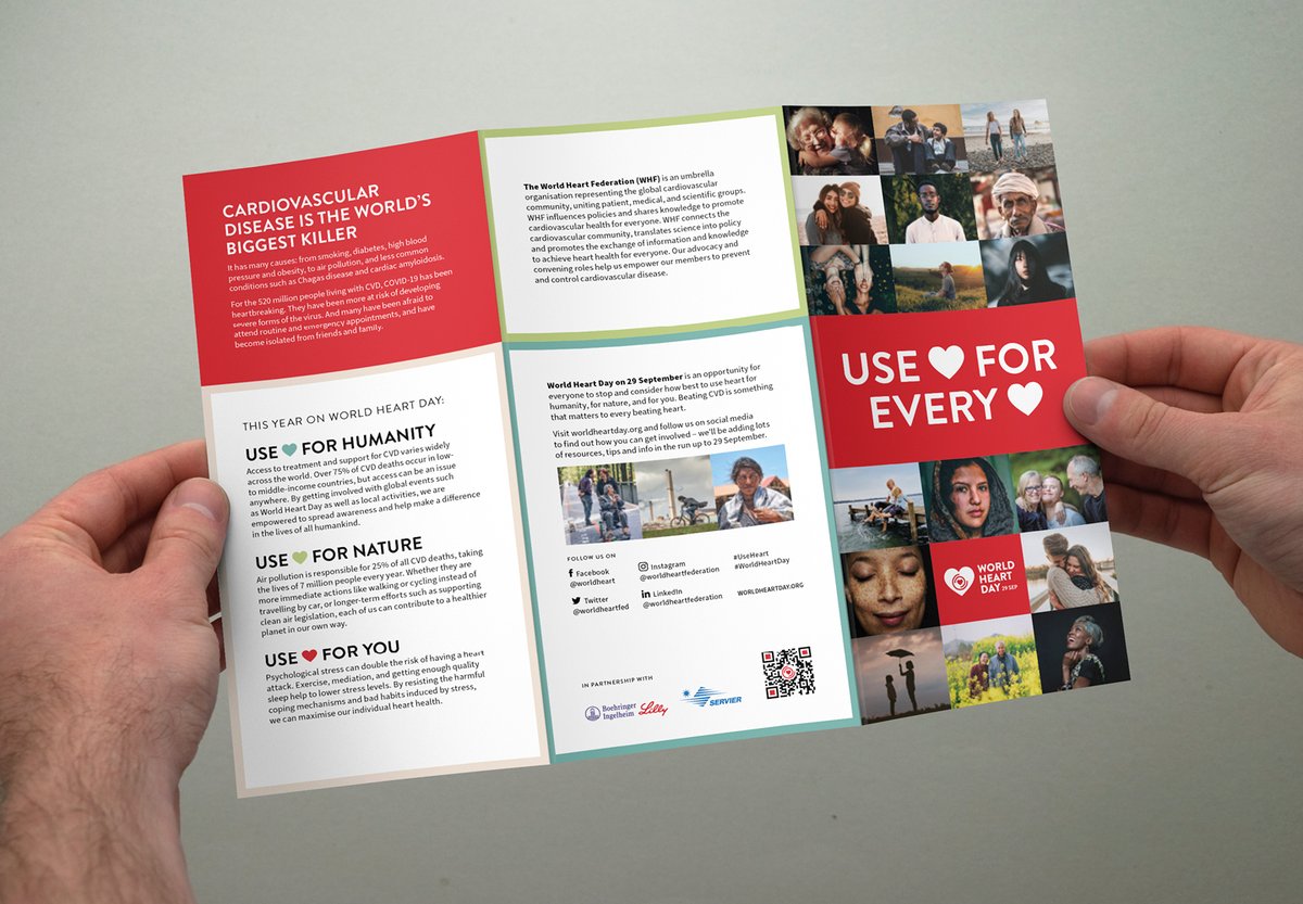worldheartfed's tweet photo. Looking for ways to bring your #WorldHeartDay campaign to life on 29 September?

Explore our new resources at https://t.co/GjHe0KzIAc 👇

📘 Campaign playbook &amp; 📃 factsheet 
💌 Leaflet
❤️ WHD Logos
🤳 DIY posters
📱 Social media assets
👕 T-Shirt designs

#UseHeart for every ❤️ https://t.co/j3pd7r9oN6