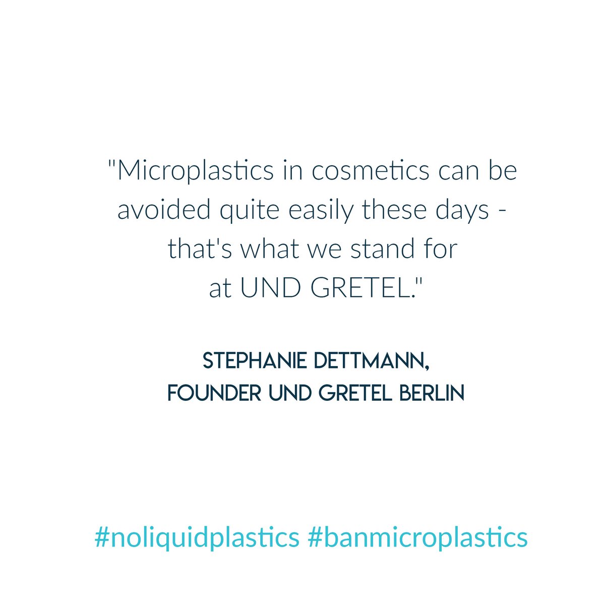 now_ocean's tweet photo. Another partner of our alliance who has been producing makeup & lip products without #microplastics since 2013 is @and_gretel. There are alternatives. We demand that the @EU_Commission takes this into account in the REACH regulation.❗️
https://t.co/FjE3zkBrLu
#banmicroplastics https://t.co/FgSsq998cI