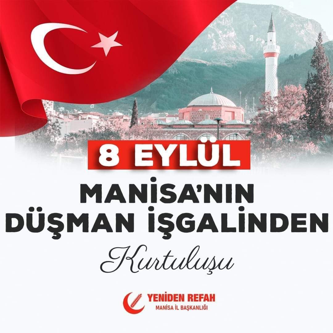 refahmanisa1's tweet photo. #8eylülmanisa https://t.co/ER05Wx44Op