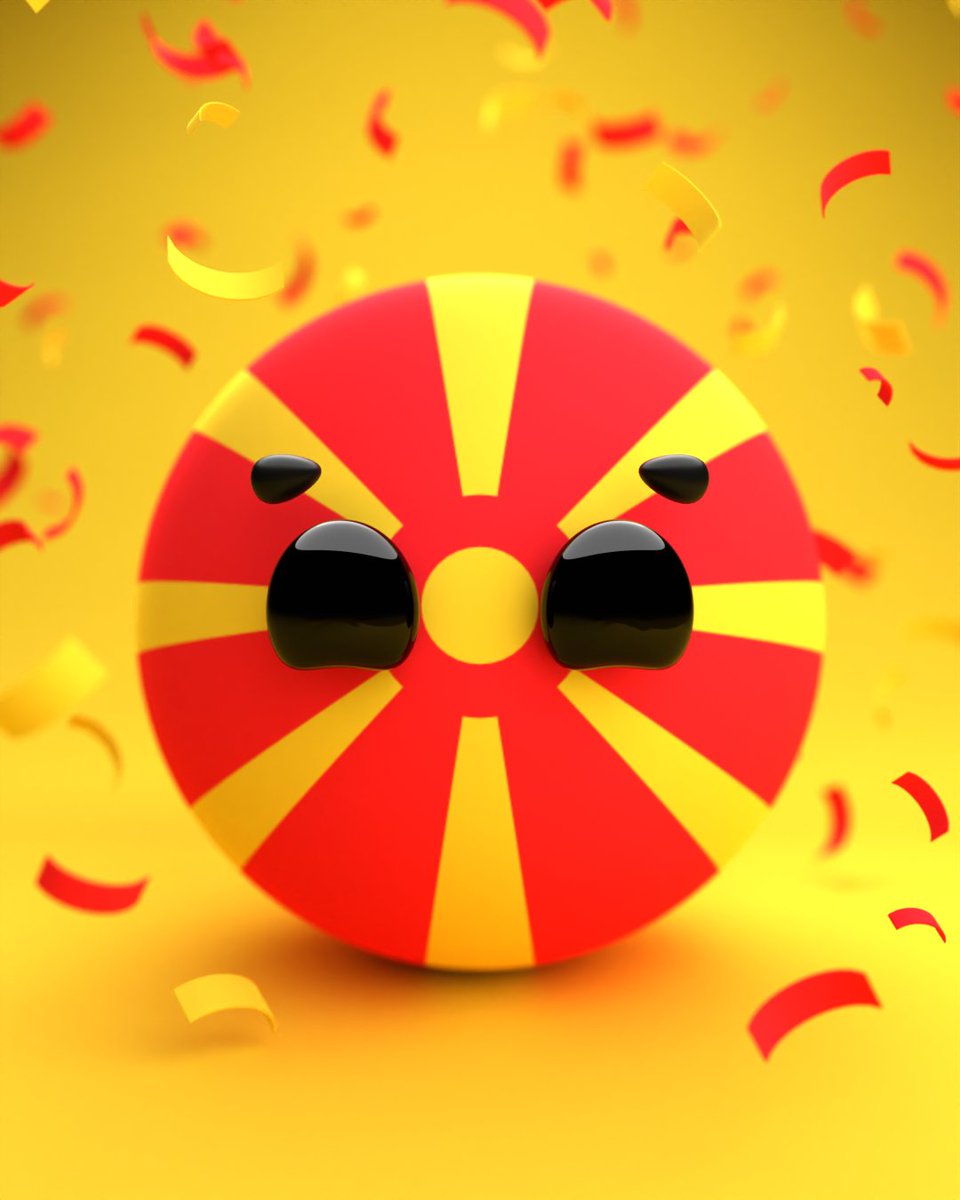 WorldBallsNFT's tweet photo. North Macedonia Ball! 🇲🇰🇲🇰🇲🇰

Happy Independence Day! 🎉🎊🎉

#NFTs #NFTCommunity #NFTartwork #nftarti̇st https://t.co/4iLXEDDLDS