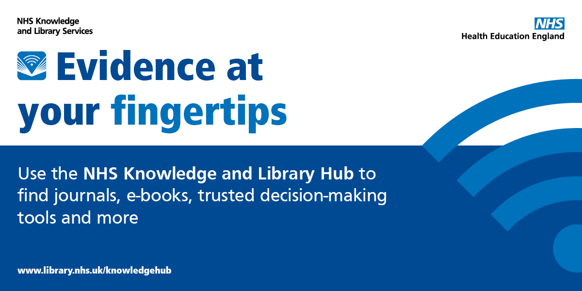 ICB_Support's tweet photo. NHS Knowledge and Library Hub. Connecting you to high quality knowledge and evidence resources in one place. https://t.co/qZwkj1H5Sj provided by @NHS_HealthEdEng #primarycare #knowledgeresources #NHSKLHub https://t.co/OPzfHnwrrm