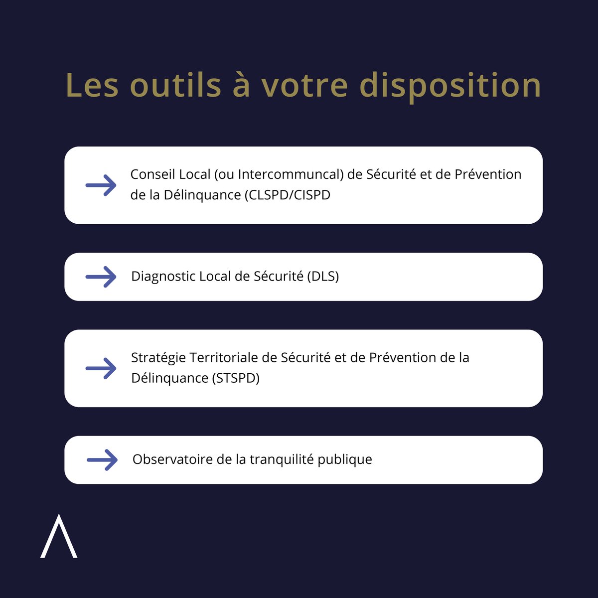 AlthingFr's tweet photo. [EXPERTISE]
Une politique de sécurité globale efficace implique notamment la mise en place d'une stratégie de prévention de la délinquance ainsi que l'opérationnalité des forces de police municipale
👉🏻 Découvrez plus en détail les outils de politique locale de sécurité 
#ALTHING https://t.co/PdOdduv0Sf