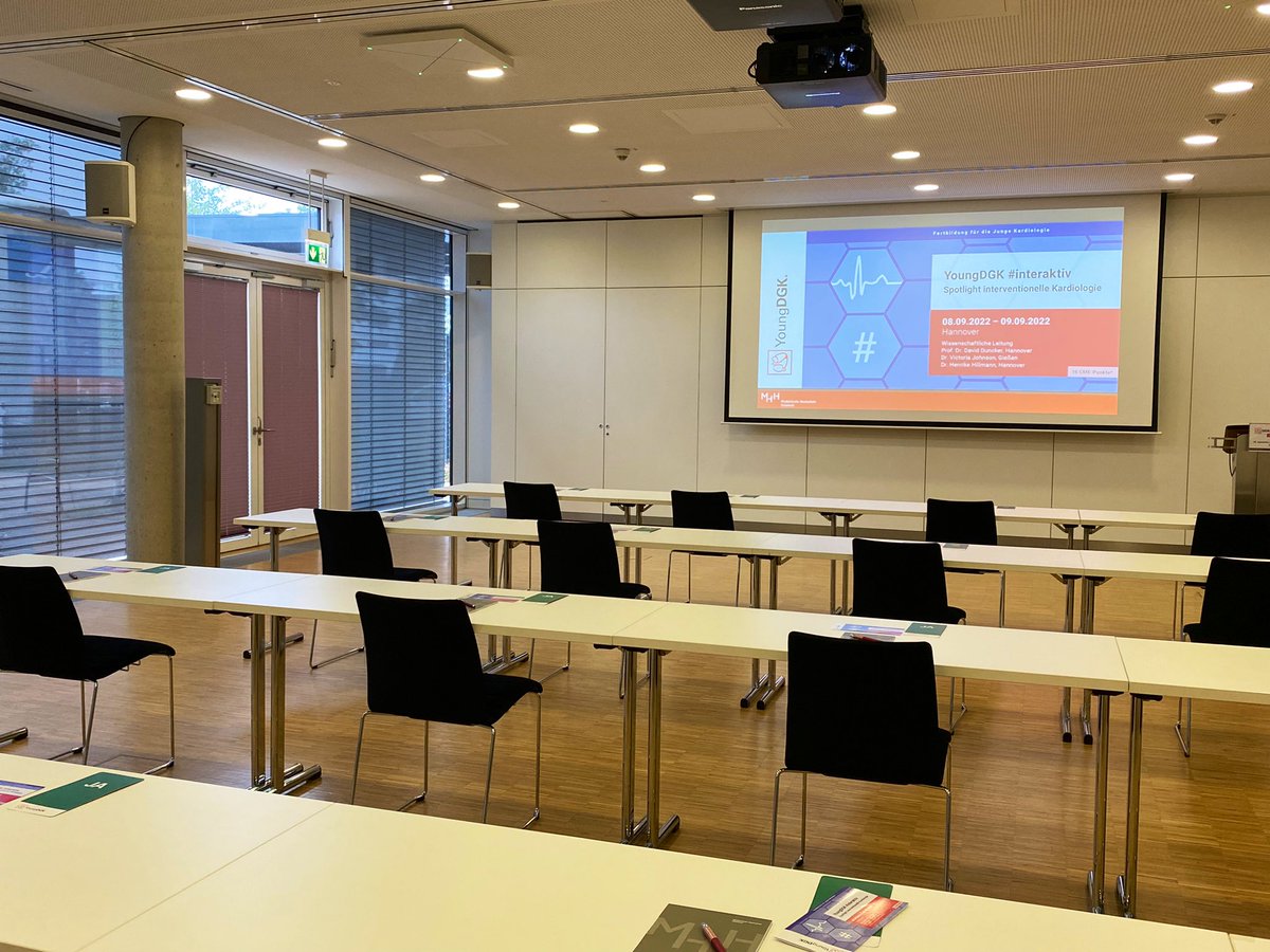 Gleich gehts los! Vorfreude auf 2 Tage #YoungDGKInteraktiv in Hannover! <a href="/YoungDgk/">Young DGK</a> <a href="/Kardiophil/">Philipp Breitbart</a> @GhanemAlexander <a href="/DavidDuncker/">David Duncker</a> <a href="/ViclouiseJ/">Victoria Johnson</a>