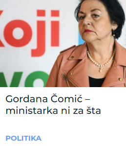 NaopakSasvim's tweet photo. ja kao ministarka https://t.co/PXZrFoOig9