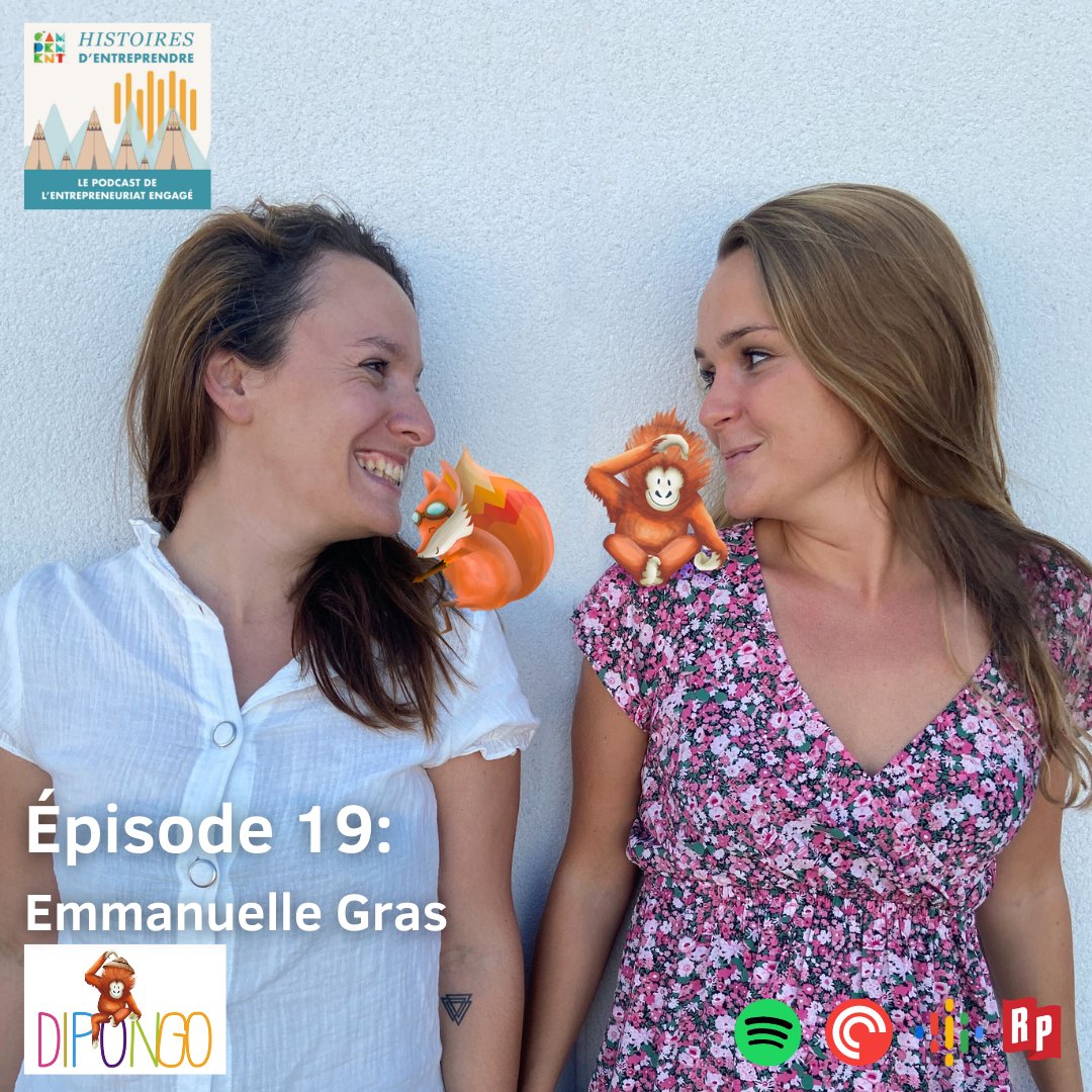 HISTOIRES D’ENTREPRENDRE – Épisode 19 – Emmanuelle Gras – Dipongo 🦊

Nous vous souhaitons à tous et à toutes une très bonne écoute ! 🎧

👉  bit.ly/3ezvtJu 

#podcast #entreprendreautrement #communication #bordeaux #lespremieresna #entrepreneure #application #dipongo