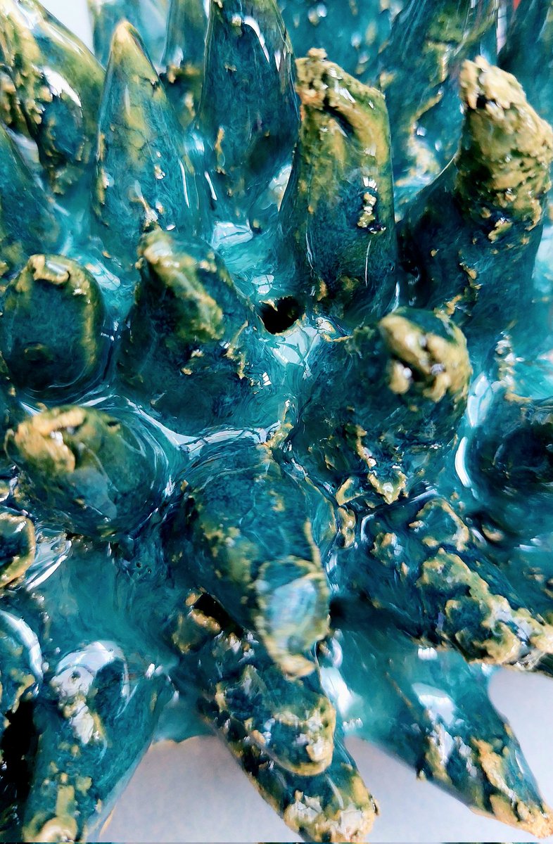 ArtsNHS's tweet photo. Mrs Beacroft has unloaded the kiln and admired all the wonderful glazes on the Year 8 marine life ceramics sculptures from last term. Amazing work from our incredibly artistic students @NorthamptonHigh @GDST 
#WeCAN #wecan #wecancreate #wecansculpt #wecanglaze #art #ceramics https://t.co/7SmGnVjOIx