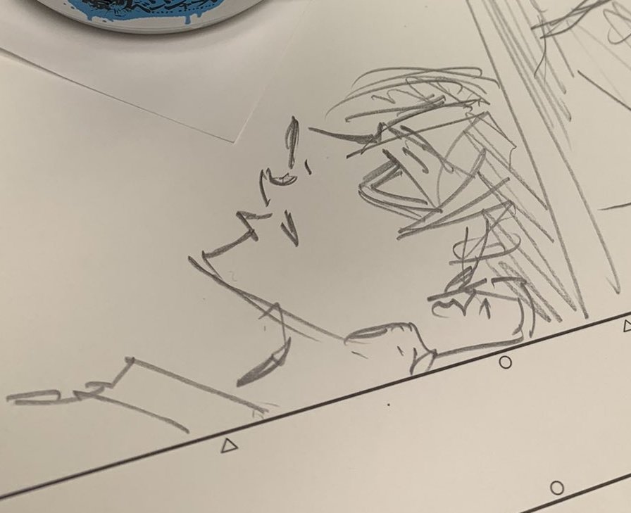 dailyshinichiro's tweet photo. SHINICHIRO SKETCH HE IS ALIVE EVERYONE https://t.co/uvrEUXtZFH