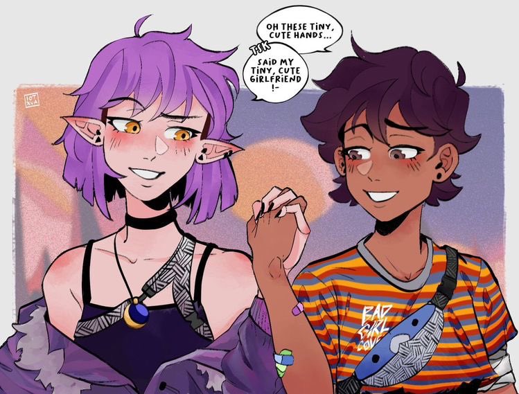 AbsxntElysian's tweet image. / dear, @blccdkinkx

Thank you. Thank you for being the Marceline to my Bubblegum, the Luz to my Amity, and most importantly the Ruby to my Sapphire. 

I love you my darling.