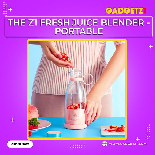 THE Z1 FRESH JUICE BLENDER - PORTABLE gadgetz1.com/products/the-z… #kitchen #kitchenaccessories #JuiceBlender #juice #freshjuice #blender #easytouse #easy #stainlesssteel #electrical #gadgets #gadgetz1 #easyuse