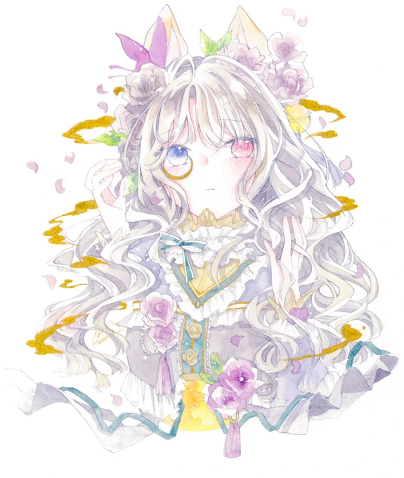 「Rosen autumn」黄金に淡めく秋薔薇の娘 