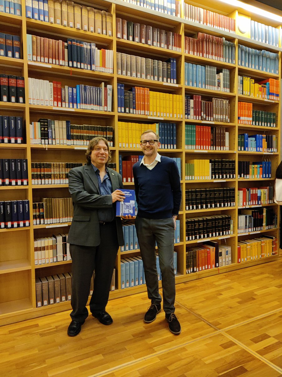 Barry Murnane (@murnanebarry) on Twitter photo @StefanHoppner <a href="/KlassikStiftung/">Klassik Stiftung</a> <a href="/MWWForschung/">Forschungsverbund MWW</a> Es war mir eine unvorstellbar große Freude, gestern mit @StefanHoppner über sein neues Buch diskutieren zu dürfen. Um diese Arbeit wird die künftige #Goethe-Forschung nicht herumkommen. Gratulation von mir und <a href="/OxfordGerman/">German at Oxford</a>! @StefanHoppner <a href="/KlassikStiftung/">Klassik Stiftung</a> <a href="/MWWForschung/">Forschungsverbund MWW</a> Es war mir eine unvorstellbar große Freude, gestern mit @StefanHoppner über sein neues Buch diskutieren zu dürfen. Um diese Arbeit wird die künftige #Goethe-Forschung nicht herumkommen. Gratulation von mir und <a href="/OxfordGerman/">German at Oxford</a>!