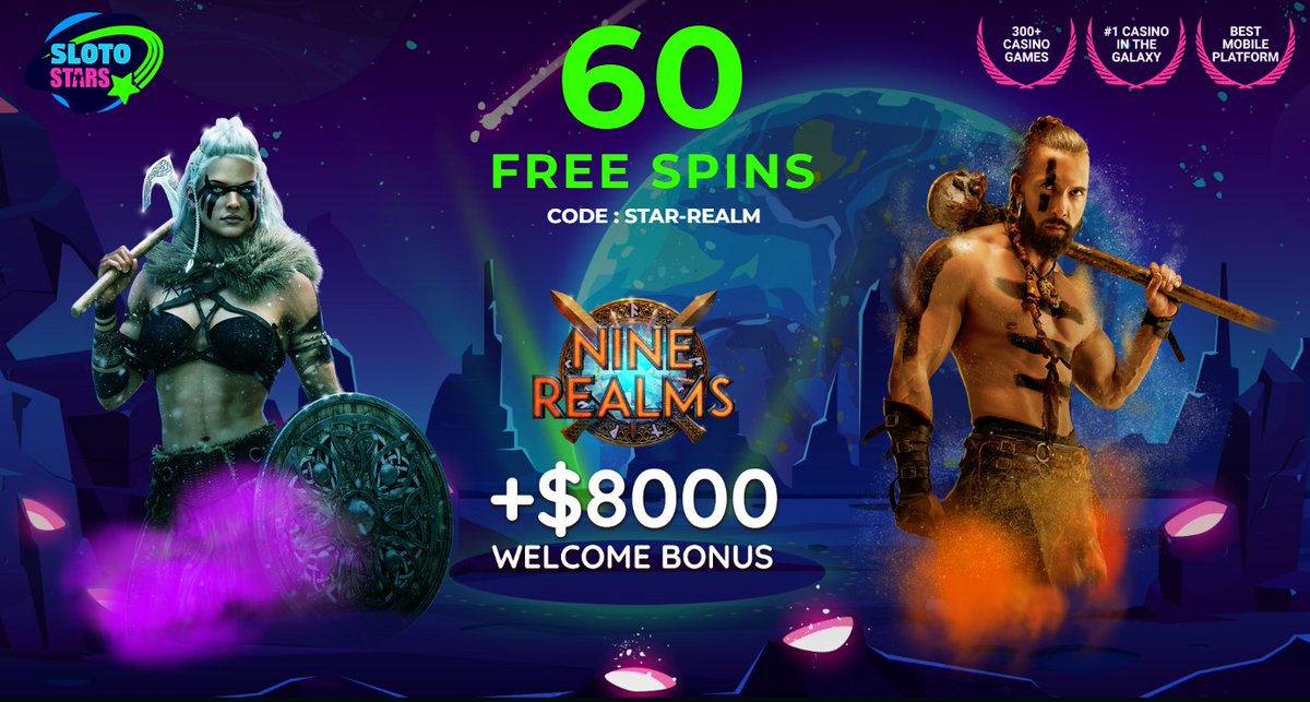 🔥 No Deposit Bonus - 60 Free Spins at Sloto Stars Casino
➡️ bet-profit.com/freespins/60fs…