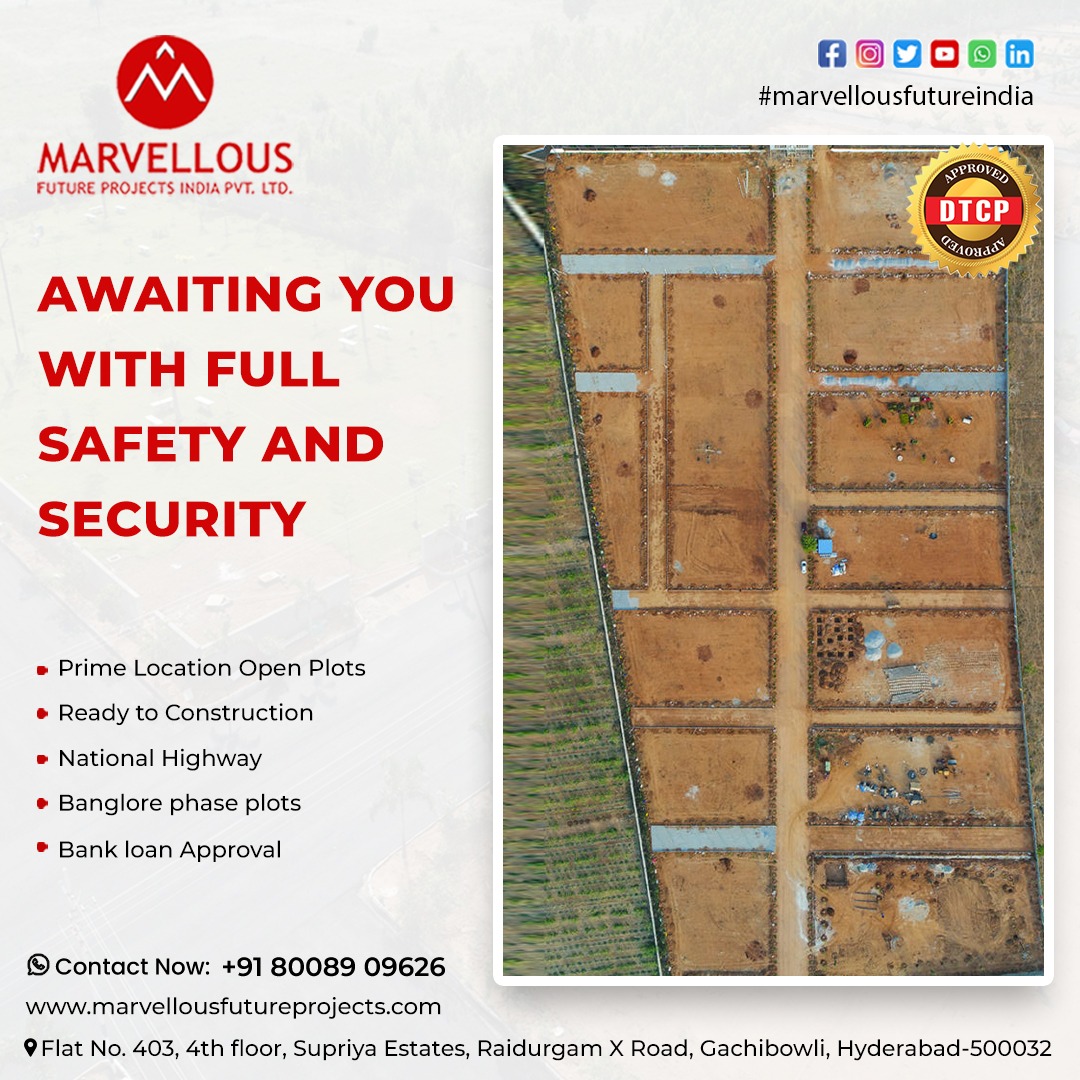 Marvellous_fp's tweet photo. The distance between dreams and reality is called action. So call us today to get into your Dream Home!
#Marvellousfutureprojects.
π
π¨π« ππ¨π«π ππ§ππ¨ πππ₯π₯ ππ¬: + 91 8008909626
#marvellousfutureprojects #shadnagar #capitaloftelengana #rajivgandhiinternationalairport https://t.co/zordh3HdmY