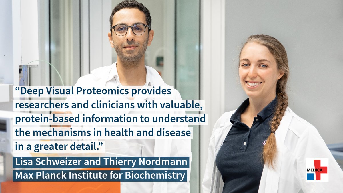 MEDICATradeFair's tweet image. "Deep Visual #Proteomics" 🧬🔬: A “4-in-1” #LabTechnology that delivers a protein read-out to gain better insight into #cancer. Take a look at the future of #medicine here 👉 sohub.io/kn1s
@labs_mann
📸 Susanne Vondenbusch-Teetz, @MPI_Biochem