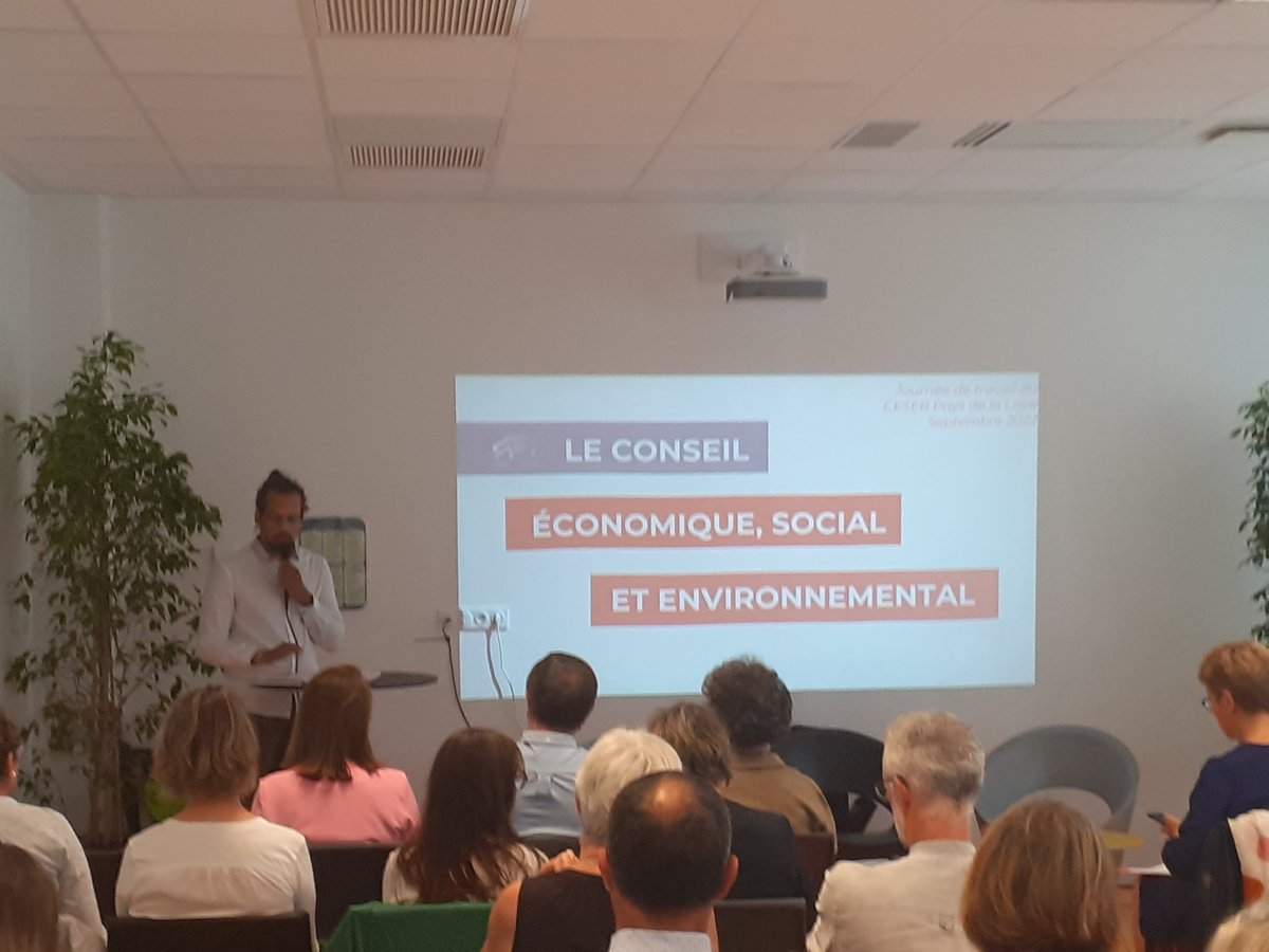 Conseil Economique Social Environnemental PDL tweet media