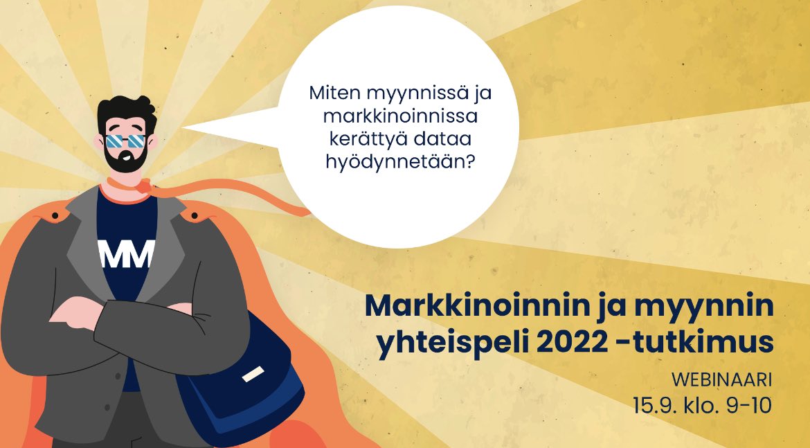 MicroMediaHki's tweet photo. Data ja järjestelmät liimaavat markkinoinnin ja myynnin yhteen. MicroMedian webinaarissa kuulet miten se tehdään https://t.co/s5Lq3o535w #B2Bmarkkinointi #myynti https://t.co/NhZrmAWV6B