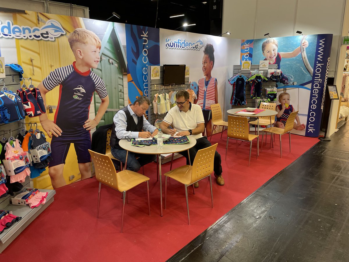 First customer of the day at <a href="/kindundjugend/">Kind + Jugend</a> - it’s good to be back. If you are planning a visit to the show, come see us in Hall 10.1 on stand B015.