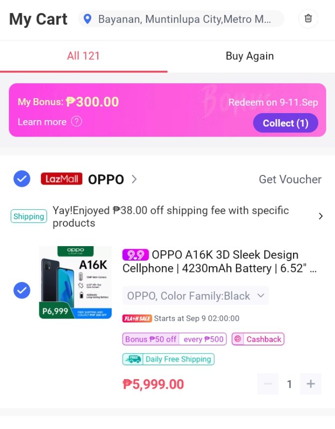 Rya_1829's tweet photo. @LazadaPH #LazadaPH
#LazadaPH99 https://t.co/k2e8mVA6SV