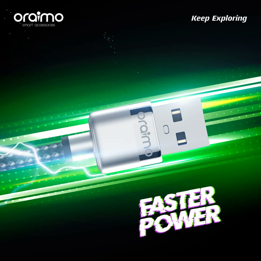 oraimomate's tweet photo. Unlock FASTER POWER with AniFast™
Faster Charging for your devices. ⚡
Available in power banks, chargers and cable kits. 😎
Charge Anything Faster 💚
Click the link below to shop now
https://t.co/nJQ1Afgpl5
#oraimoAniFast
#AniFast https://t.co/DzWYLHWSzE