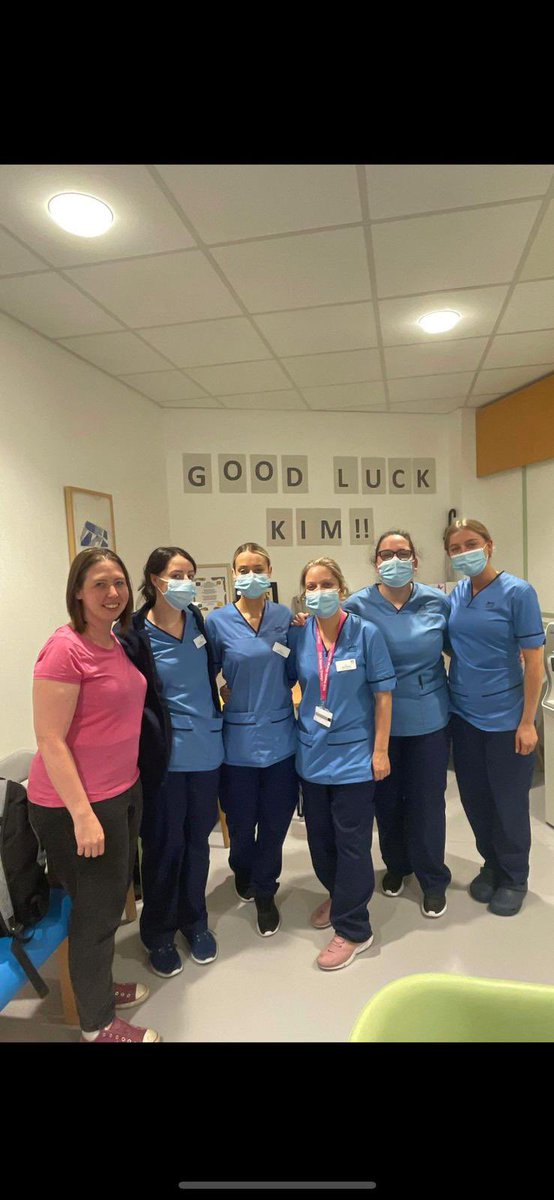 DCNNeuro's tweet photo. Our two superstar deputy charge nurses are flying the nest and we couldn’t be prouder. Kim is starting her health visitor training and @02michellec her ANP training with @han_rie1. We are going to miss you both but our loss is definitely their gain! https://t.co/O2F7Aw6KwP