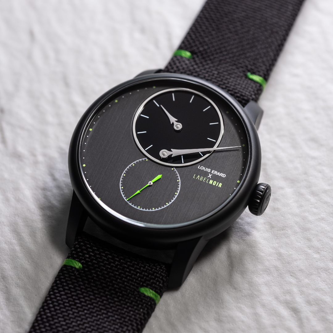 JuraWatches's tweet photo. Just 178 pieces of the new Louis Erard Excellence Regulateur x Label Noir watch have been released, boasts vivid green injections atop a sleek black dial.
Read our full review: https://t.co/GcmnofI9Mm
#JuraWatches #LouisErard #Excellence #LabelNoir #WatchBlog #WatchReview https://t.co/uURtbYEPMQ