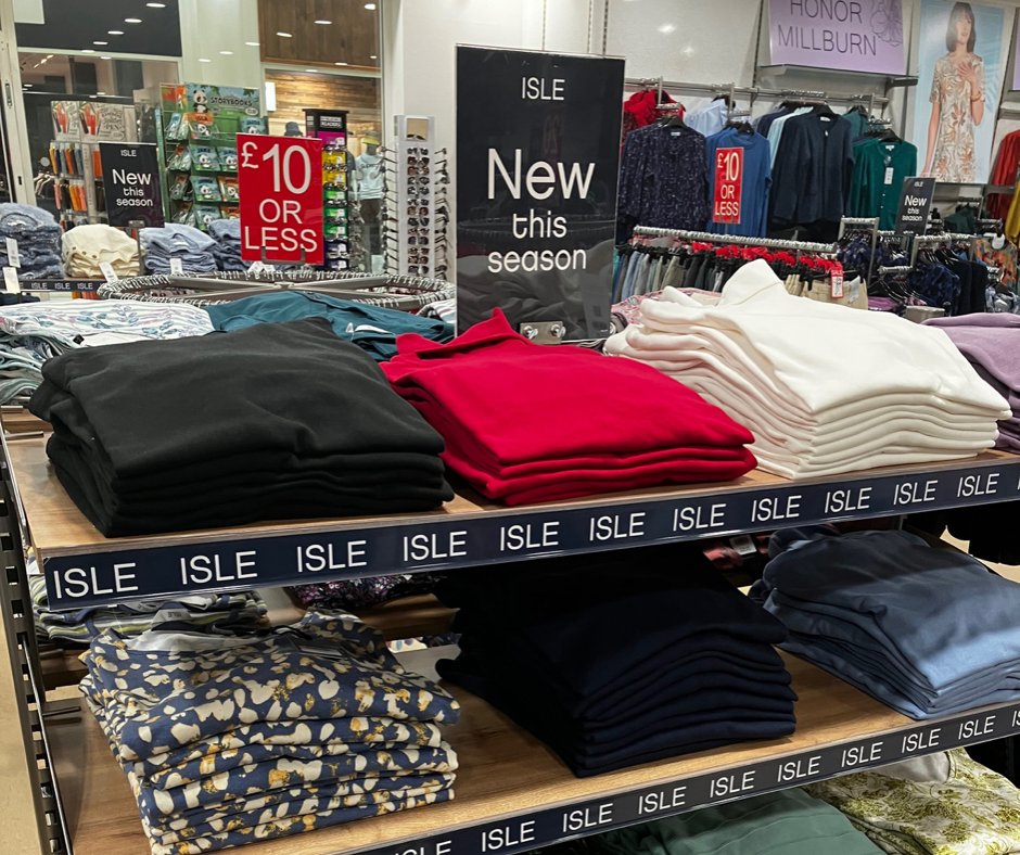 affinitystaffs's tweet image. Want to stay ahead of the curve? 

Edinburg Woollen Mill have their new season products on display! 

Visit our website today! &amp;gt;&amp;gt; affinitystaffordshire.com 

#AffinityStaffordshire #AffinityStaffs #AffinityOutlets #EWM #WoollenMill #Clothing #Retail