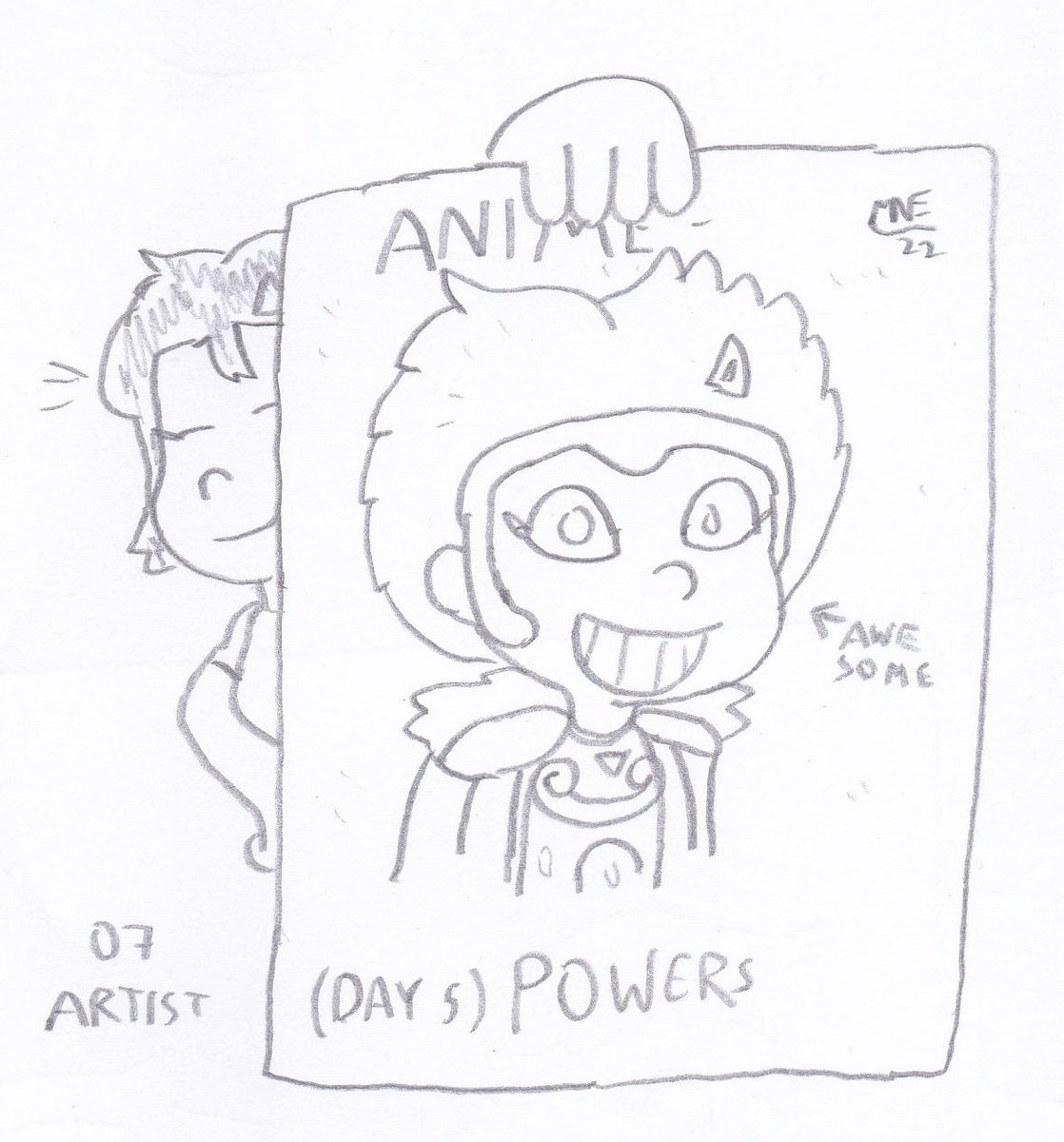 MrNintMan's tweet photo. This pic for @MysteryBoy2008's #MarcyWeek got 2 Days in one:
Day 5 & Day 7 Artist
She draw herself with Anime (Calamity) Powers π^^
#Amphibia #MarcyWu #fanfiction https://t.co/krm5UCWYZy