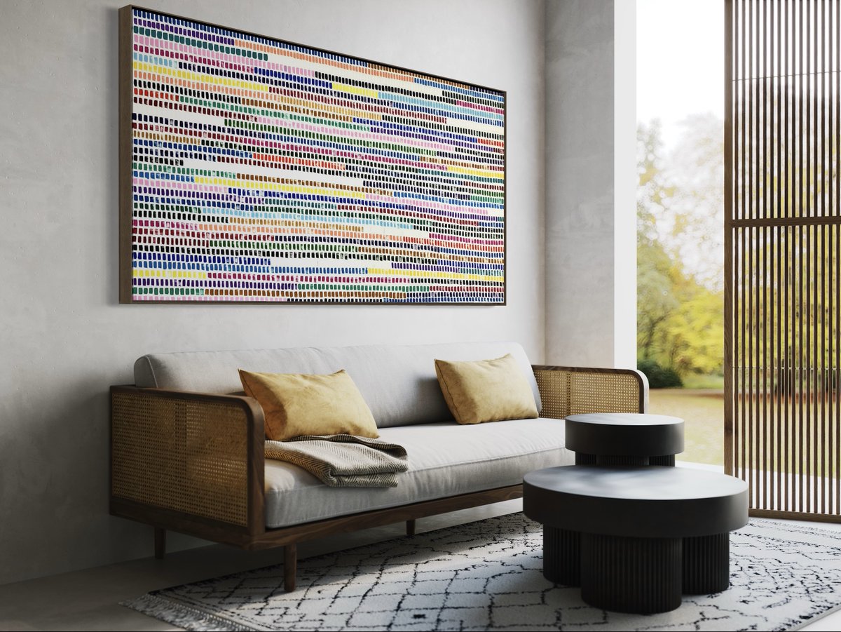 New artwork! Hidden Laneways! My largest artwork to date coming in at a whopping 1.8 meters bluethumb.com.au/charlie-nanopo… #art #abstractart #interiordesign #interiors #interiorstyling #moderndesign #Artists #artistsontwitter #Melbourne #Creative #CreativeArts #ideas