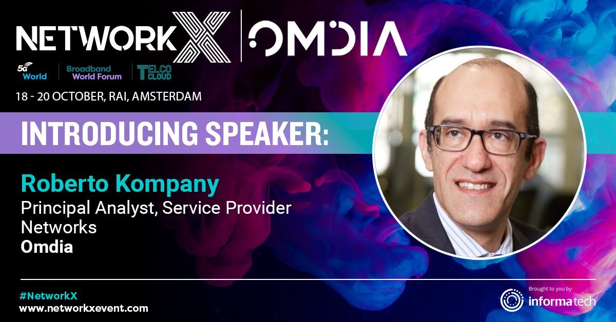 Going to #NetworkX? You should as I will be chairing and speaking during the #Core Evolution Track!
#5G core is the sought-after topic, but there is more #telcocloud #enterprise5g #broadband #fiber #fwa #telcotransformation #cloud
Free operator passes &gt;&gt; bit.ly/3pcv8yv