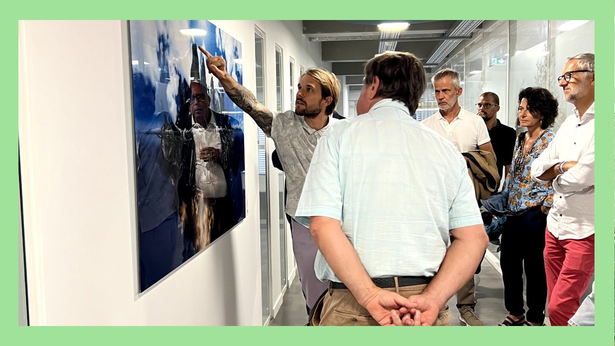 wizim_io's tweet image. Hier, notre incubateur inaugurait ses nouveaux locaux à la @CiteNumerique !✨

L&apos;occasion de rencontrer et d&apos;échanger avec les artistes qui ont habillé les murs des nouveaux locaux d’@Unitec_bdx.  

Retour en images sur cette belle soirée ⬇️

Merci pour l’invitation 🎟