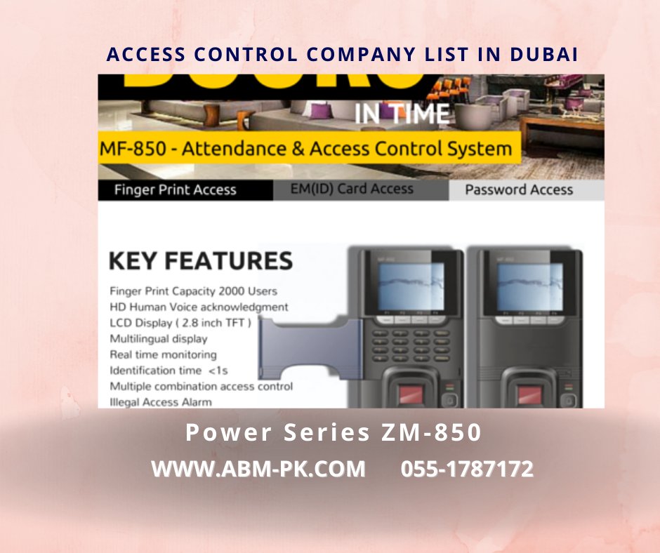 ABMINNOVATIVEF1's tweet image. #AccessControlSystemServices
#AccessControlSystemInstallationservices
#AccesscontrolSystemSuppliers
#AccesscontrolsystemSuppliersinDubai
#BestaccesscontrolsysteminDubai
#AccesscontrolServicesinDubai
#AccesscontrolInstallationCompanies
#Accesscontrolsystem
#Accesscontrolsystem