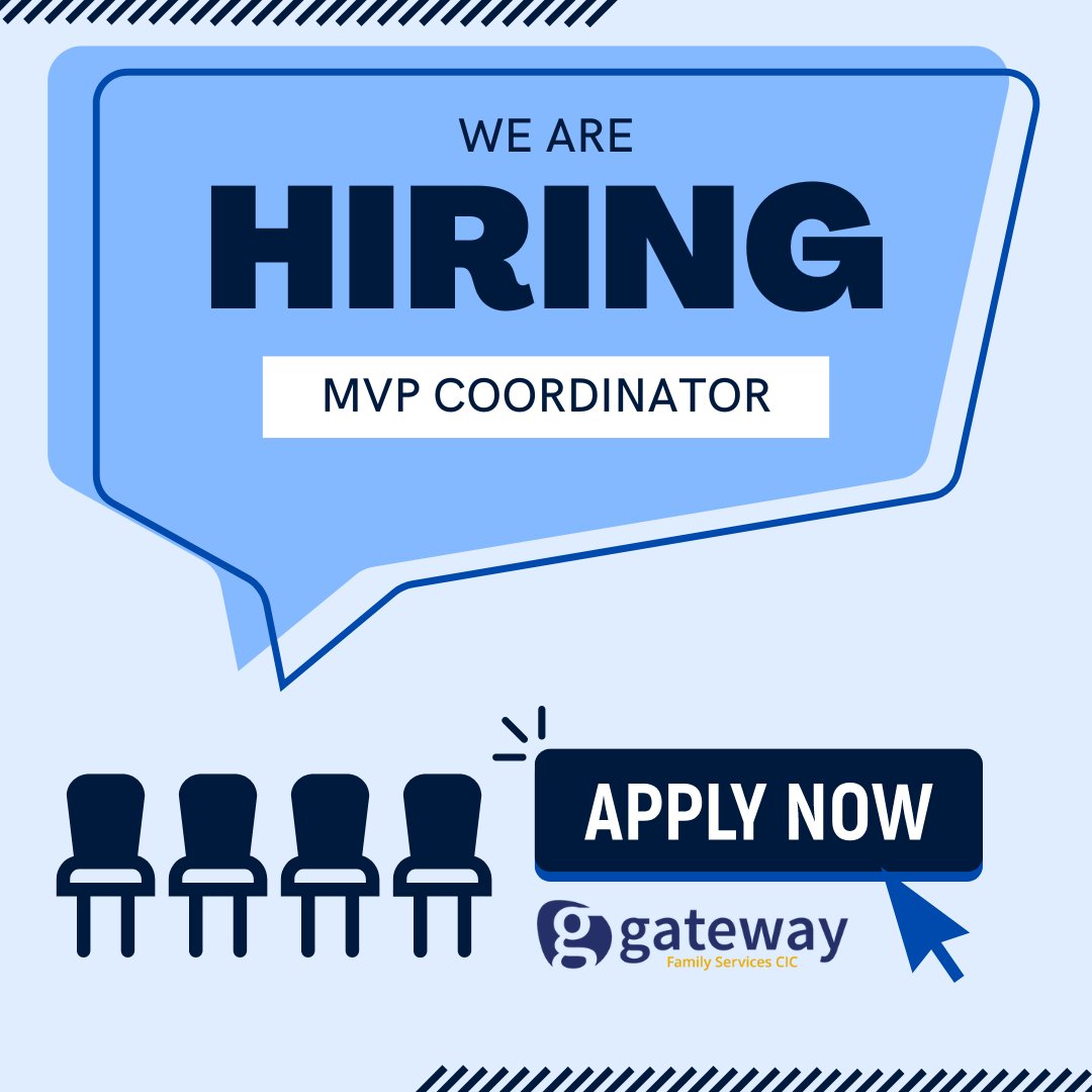 📣 WE ARE HIRING! Join the Gateway team! 

We are currently recruiting for the Maternity Voice Partnership Coordinator (MVP)! Apply today if you are passionate about supporting and developing local maternity care!

Learn More:gatewayfs.org/job-programme-…

#HIRINGNOW