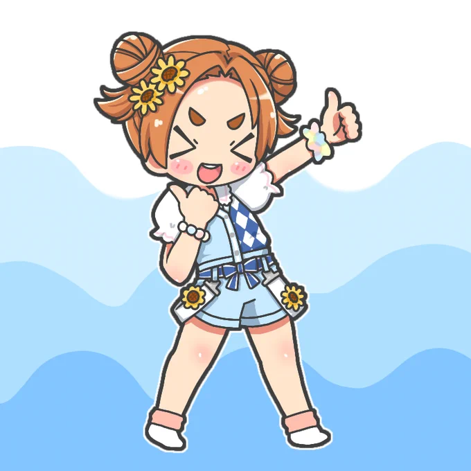 薫ちゃんギョーてんしーわーるど!お三方とも笑顔が素敵でしたよね 