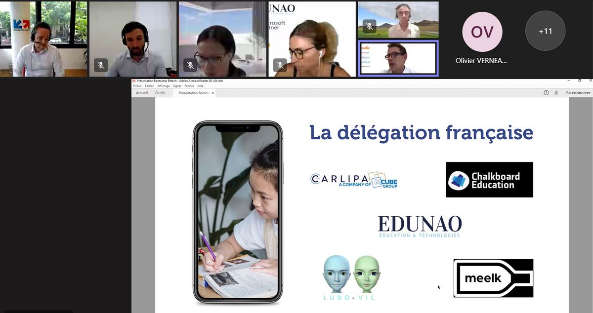 🚀📣Lancement du bootcamp de préparation #Edtech Tour #Aseano #Vietnam #Thailande @BF_TechServices <a href="/edunao/">Edunao</a> <a href="/TeamChalkboard/">Chalkboard Education</a> Meelk Carlipa @BF_AseanOceanie