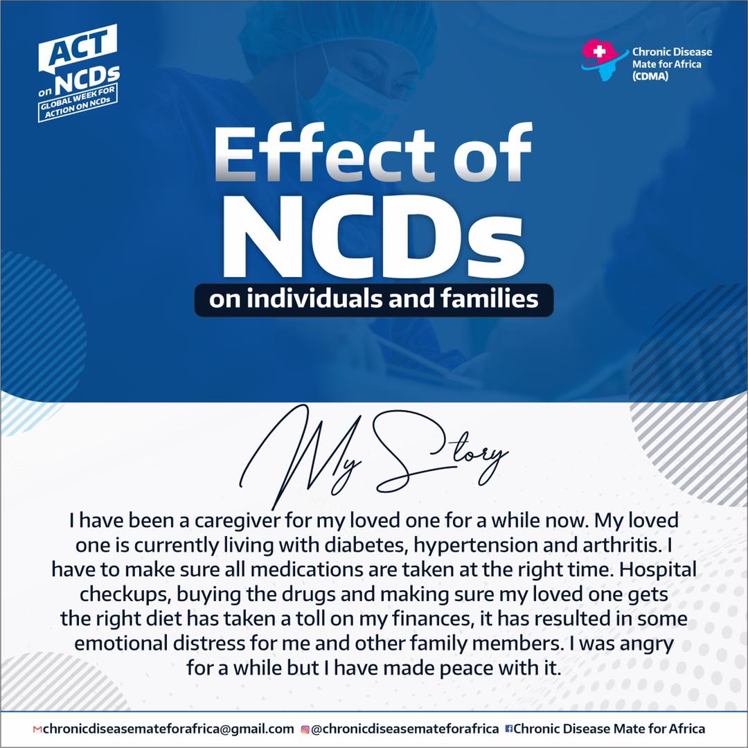 frankamby's tweet photo. Its still the #globalweekforactiononNCDs and today, we are looking at stories from persons living with or managing #NCDs.

@CHRONmate
@ncdalliance 
@un_ncd 
@ncdspshdgop 
@beatNCDs 
@NCDSynergies 
@NCDsPolAnalysis 
@GlobalNCDsUK 

#investtoprotect
#CHRONmate https://t.co/frYM53xc0R