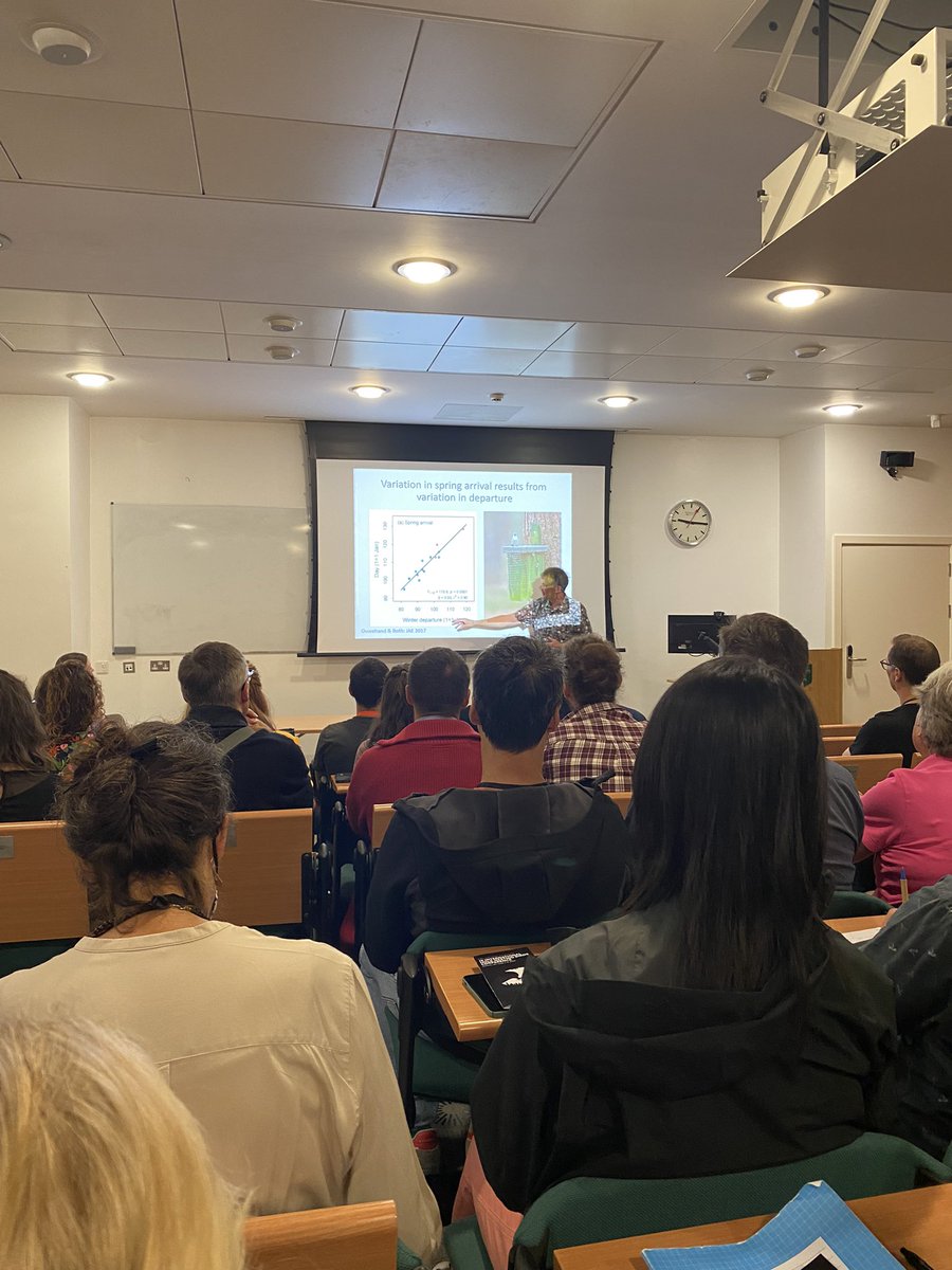 Second day of the <a href="/HNBirds2022/">HNB Conference 2022</a> Conference at <a href="/UniofOxford/">University of Oxford</a> kicking off with a great plenary from Christiaan Both of <a href="/univgroningen/">University of Groningen</a>