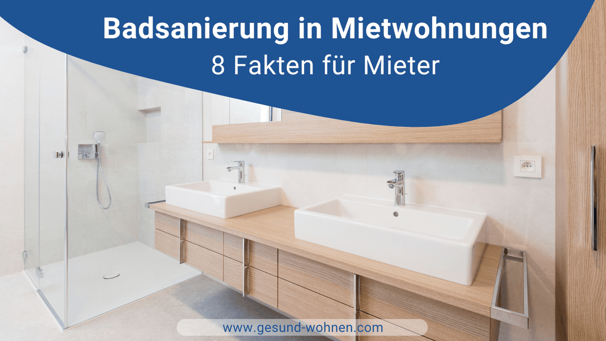 gesundwohnencom's tweet photo. Bei einer Badsanierung gibt es einige Dinge zu beachten. Während Besitzer von Eigentumswohnungen und Häusern ohne Rücksprache Ihr Badezimmer renovieren lassen können, sieht dies für Mieter anders aus. Wir erklären Ihnen, welche Rechte, Pflichten https://t.co/g6uSNchYKi https://t.co/gHfv4HVelk