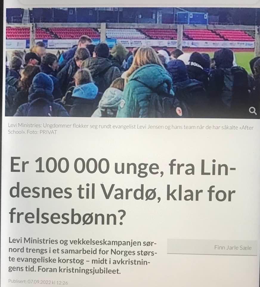 fragellat's tweet photo. Kjære lærere, foreldre og helsemyndigheter - ta ansvar og beskytt «100.000 unge» mot planlagt vekkelseskampanje rundt norske skoler. Les mer om Levi Jensen og støttespillere på Google, Youtube, Facebook osv om de metoder som her benyttes. Sørg for at mindreårige ikke blir ofre! https://t.co/c0WBwR4voV