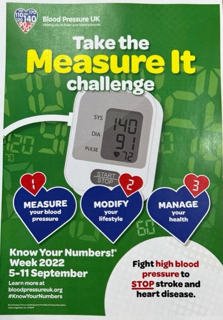 Know Your Numbers week - 5-11 Medi/September 🩸👩🏻‍⚕️👨🏻‍⚕️

Bloodpressure.org 

#KnowYourNumners