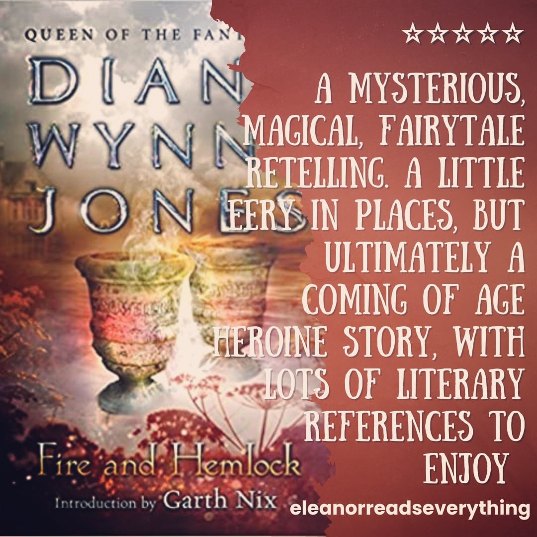 dewaanifordrama's tweet photo. Another really excellent read from #DianaWynneJones. #FireAndHemlock is a magical, complex retelling of #TamLin and #ThomasTheRhymer. #BookReview #Fantasy #Fiction #FairytaleRetelling #FavouriteRead #EleanorReadsEverything
Full review here: https://t.co/s6f8J3LOey https://t.co/UMGubOND91