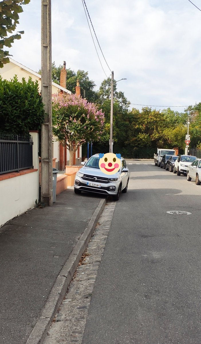 TretornEdgar's tweet photo. "Pourquoi vous me prenez en photo ?
- Je documente les incivilités des gens, notamment ceux qui se garent sur les trottoirs.
- je suis infirmière.
- Oui et ? 
- Vous connaissez le droit à l'image ?
- Autant que vous le code de la route. Bonne journée."
#GCUM https://t.co/9ZbOPZ5m9K