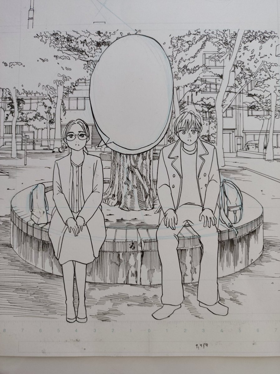RTやいいねありがとうございます!🙏
やっと今月分の原稿もデジタルでの仕上げに入る。
二度と36ページのネームは切らないと誓った。
男の子のお尻が浮いてるように見えますが修正でなんとかなる予定。