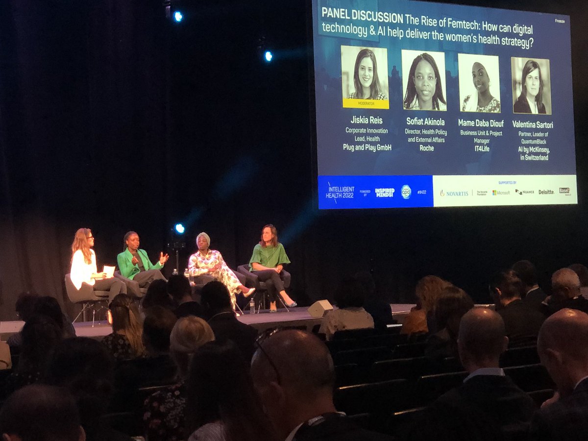 Hannah Claus (@hannahmclaus) on Twitter photo Wow 🤩 what a powerful panel on the importance of using #AI to help creating a good #health strategy for women.
What we need is more access, more education and more voices who can make important decisions.
<a href="/IntHealthAI/">Intelligent Health</a> is rocking it on Day 2! Wow 🤩 what a powerful panel on the importance of using #AI to help creating a good #health strategy for women.
What we need is more access, more education and more voices who can make important decisions.
<a href="/IntHealthAI/">Intelligent Health</a> is rocking it on Day 2!