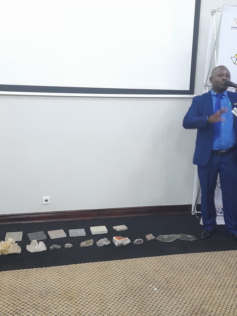 ZELO_Infor's tweet photo. Mr. Moyo from ZMF presenting on the opprtunities available in the gemstone sector.
@ChristianAidIrl @CAID_Zimbabwe #ZAMI2022 #ASMinZIM https://t.co/a1l4ImdosS