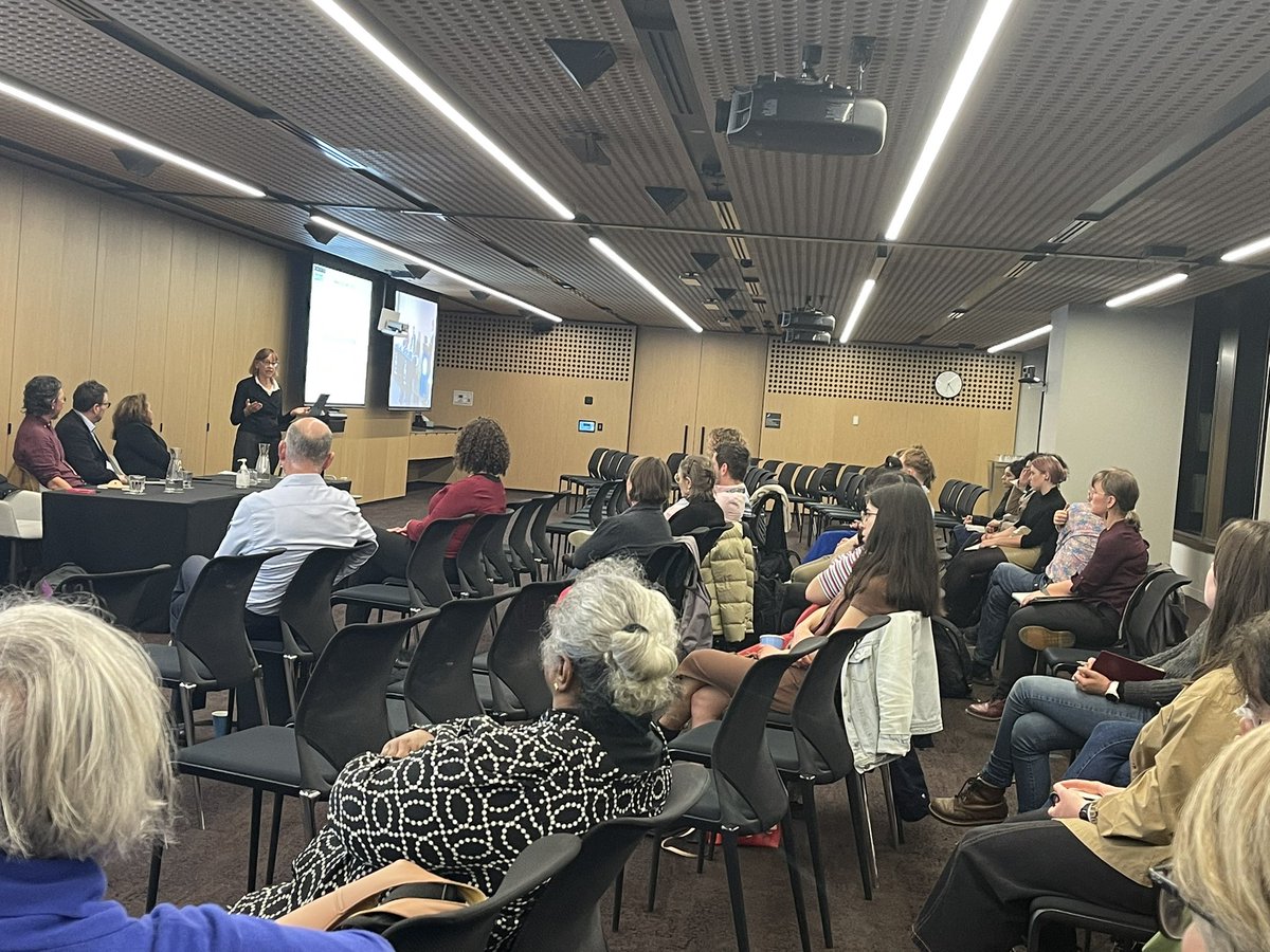 FethiMansouri's tweet photo. Professor @GayeSculthorpe getting us started @Deakin_ADI the policy forum on Engaging with #Aboriginal history through museums collections with Prof @JulieAndrews and Dr @JasonMGib #socialscienceweek @deakinresearch @AcadSocSci; @deakinresearch https://t.co/2im781n98s